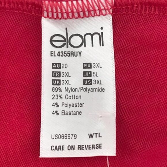 Elomi Sachi Brief Panty Ruby 3XL - Picture 8 of 12